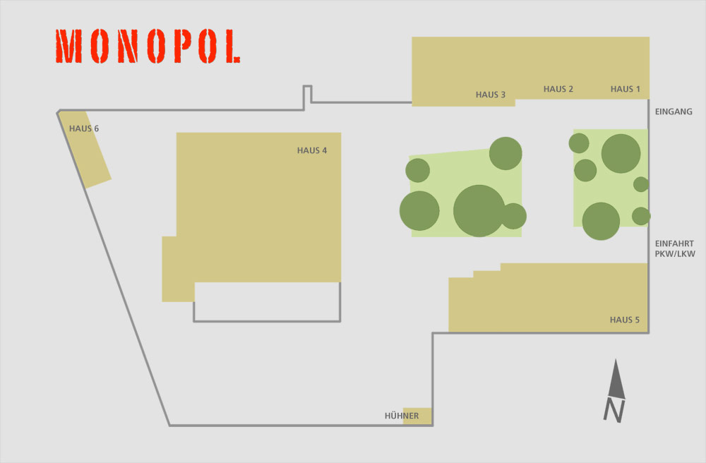 Grundriss MONOPOL Gelände