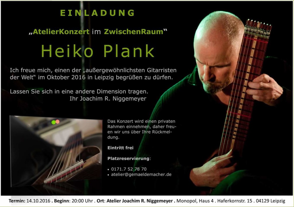 Heiko Plank Einladung